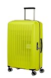 American Tourister Aerostep - Spinner M, Expandable Case, 67 cm, 66.5/72.5 L, Green (Light Lime)