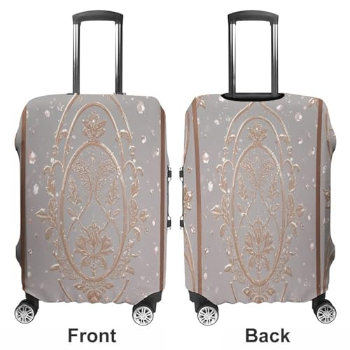 Glow in The Dark Travel Luggage Cover Washable Anti-scratch Suitcase Protector Dustproof Protective Cover Case for Wheeled Luggage Fits 19-32 Inch Luggage3