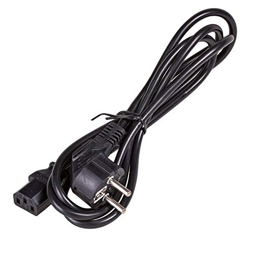 Akyga AK-PC-01A stroomkabel, 1,8 m voor PC, printer, beeldschermen zwart - Image 3