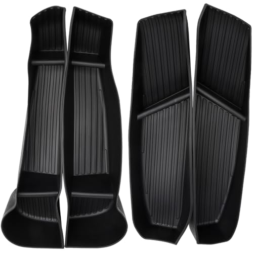 AA Ignition Front and Rear Door Slot Tray Organizer Set of 4 - Compatible...