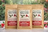 NatureMade Nectar Hummingbird Instant Nectar Powder 3 Lb (48 Oz) – Natural Nectar for Hummingbird Feeder - Makes 225 oz of Hummingbird Effective Liquid Food - 100% Easy to use (3 Pounds (Pack of 3))