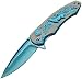 Rite Edge CN300403BL-BRK Wolf Framelock A/O Blue