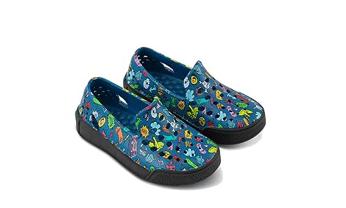 Joybees Kids Skate Sneak Midnight Teal Skateboard - 3 M US Little Kid