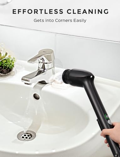 Image of 4Pcs Replacement Brush Heads for PureSwirlz Electric Spin Scrubber