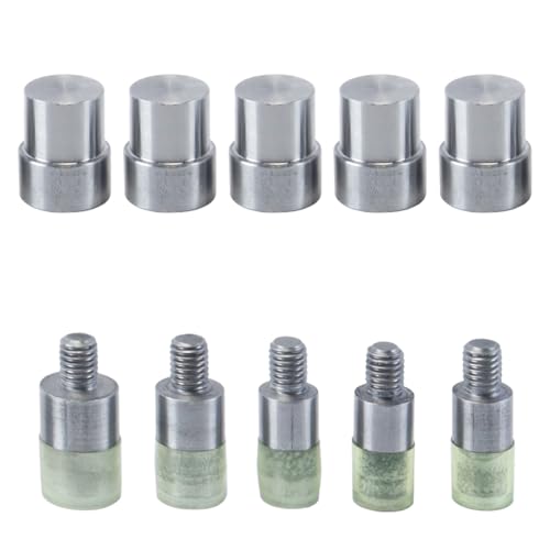 Hoite 5 matrices à rivets doubles (5 mm/6 mm/8 mm/10 mm/12 mm)