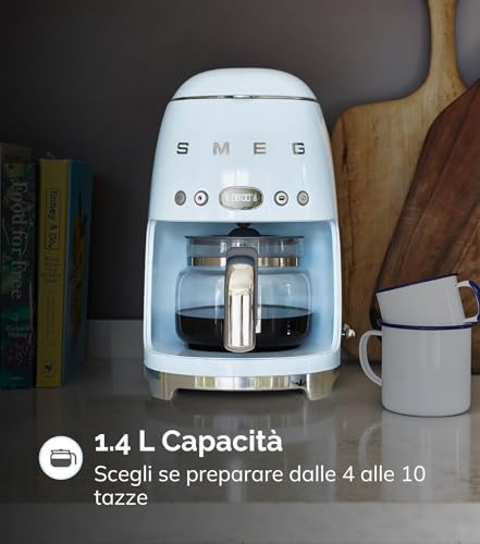 Smeg 50'S Style Macchina Da Caffè Filtro DCF02SSEU Acciaio Inox - 2