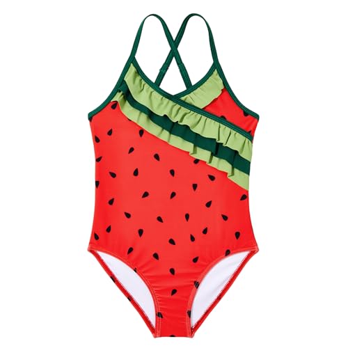 Image of Zando One Piece Swimsuit Toddler Girls 2-10 Years - Sleeveless Cute Swimwear Quick Dry Bathing Suits Summer Beach Wear