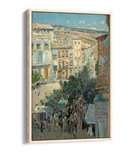 Toile El Zocodover Toledo Childe Hassam pour habiller un grand mur