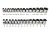 Craftsman Laser Etched Easy Read 29 Piece SAE Standard & Metric MM 1/2" Drive 6 Point Shallow Socket Set
