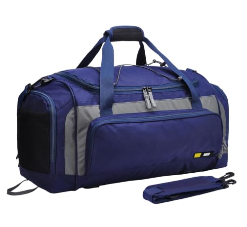 Sac de sport MIER anti odeur avec compartiment chaussures pour voyage de week end et fitness