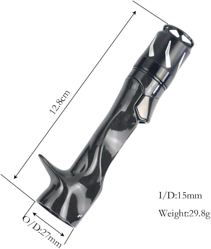 1pcs New Carbon Fiber Spinning Reel Seat Casting Reel Seat Fishing Rod Building Component Rod DIY Repair Accessores