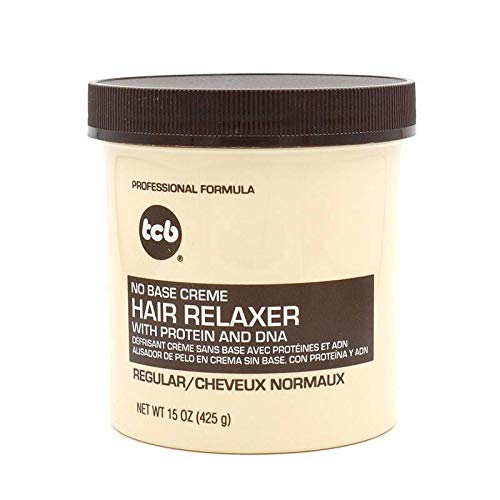 Tcb Hair Relaxer No Base Creme 15 Ounce Regular Jar (443ml) (3 Pack)
