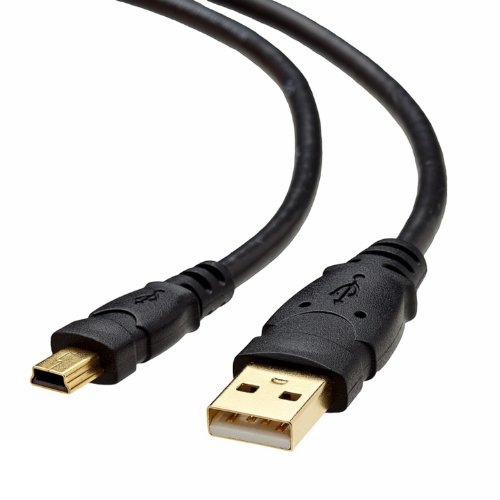 Mediabridge Usb 2.0 - Mini-Usb To Usb Cable (8 Feet) - High-Speed A Male To Mini B With Gold-Plated Connectors #TOP5