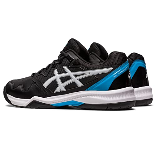 ASICS ASICS Men's Gel-Dedicate 7 Tennis Shoes, 10.5,Black/Island Blue
