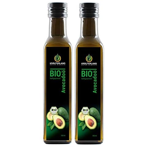 Kräuterland Bio Avocadoöl 500ml - rein Cover