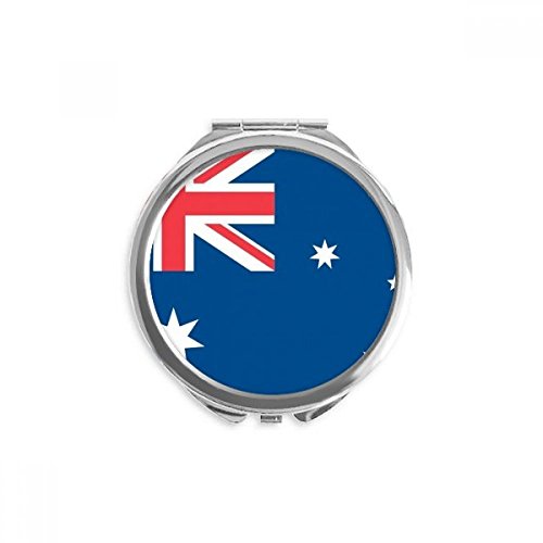 Miroir de poche Australie cosmétique portable rond petit miroir à main multicolore