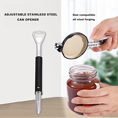 Gkluoe Jar Opener For Weak Hands, Jar Opener For Seniors With Arthritis, Adjustable Multifunctional Stainless Steel Can Opener Jar Lid Gripper thumb #2