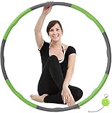 Habe Spaß weiter verwenden - Mit diesem Hoola Hoop Reifen, Sie Kalorien verbrennen können, stimulieren die Fettverbrennung, die Körpermitte stärken und den Bauch konsolidieren, Pop und Hip-Gewebes, Verbesserung der Körperhaltung, Koordination und Verdauung.