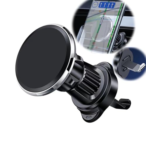 JXBCGAL Supporto Cellulare Auto Magnetico, Supporto per Telefoni Cellulari, 360° Di Rotazione, Portacellulare Magnetico Universale Per Con Ventilazione