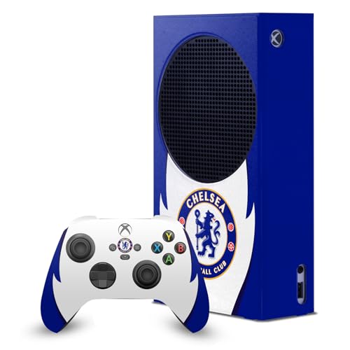 Skin Chelsea FC Xbox Series S aux détails artistiques latéraux