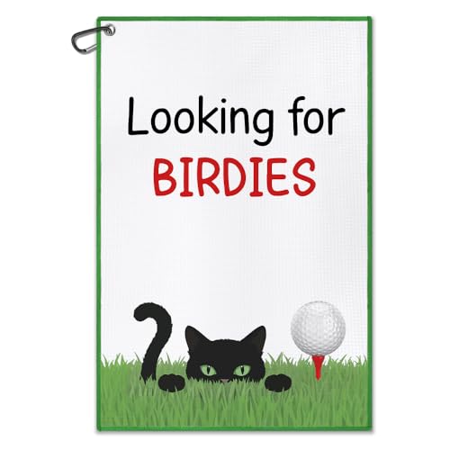 DYJYBMY Funny Cat Golf Towel