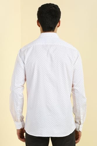 Image of Allen Solly Men Cotton Blend Regular Fit Shirt