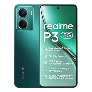 realme P3 5G 512GB 12GB Starlight Green Europe+NFC RMX5079 EU AMZ
