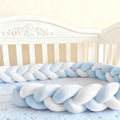 Soft Breathable Mattress Edge, Cotton Bed Set All Round Braided Pillow for Room.. (A26,200cm)