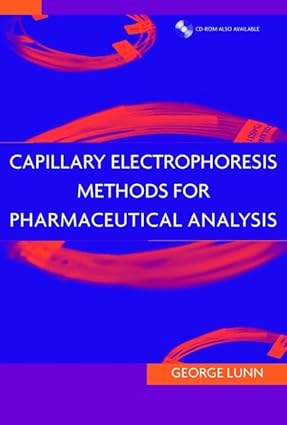 Capillary Electrophoresis Methods For Pharmaceutical Analysis
