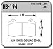 Hawk Performance HB194F.570 HPS Performance Street Brake Pads