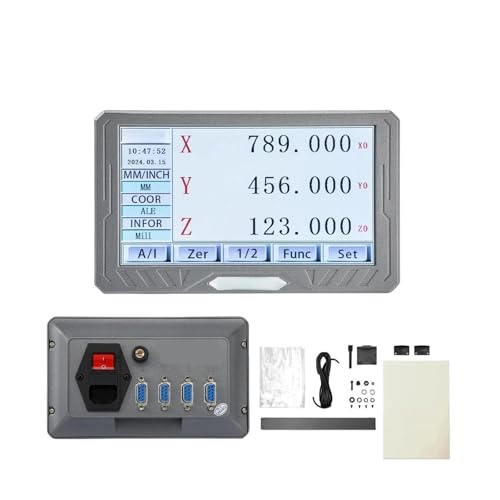 SDS200S 3 Axis Touch LCD DRO Set Digital Readout miniatura 1