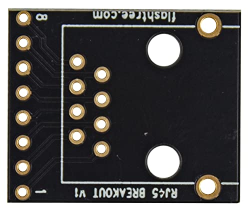 20 unidades conector breakout RJ45 Ethernet PCB miniatura 2