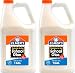 Elmer's Liquid School Glue, Washable, 1 Gallon, 2 Count - Great for Making Slime
