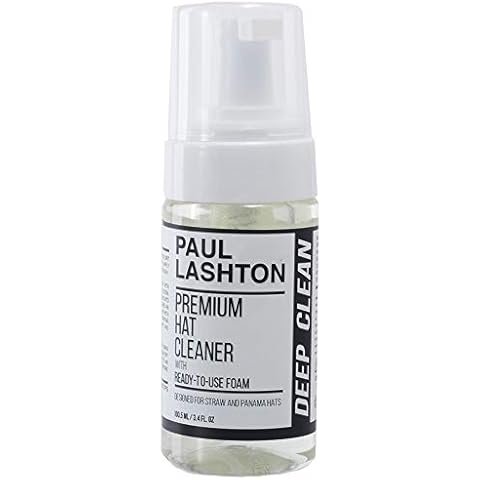 Paul Lashton Premium CLEANING BOTTLE Hat Care Cleaner with Ready-To-Use Foam Cover