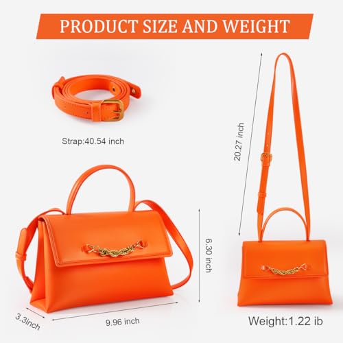 HUYAOPT Shoulder Bags for Women, Leather Crossbody Name4