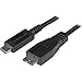 StarTech.com 0.5m USB C to Micro USB Cable - M/M - USB 3.1 (10Gbps) - USB 3.1 Type C to Micro USB Type B Cable - 1.60 ft USB Data Transfer Cable for Tablet, Portable Hard Drive, Storage Device - First
