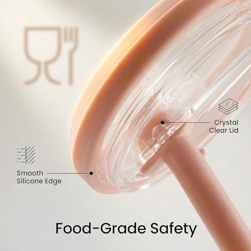 Couvercle de rechange Hydrojug rose pour gobelet isotherme