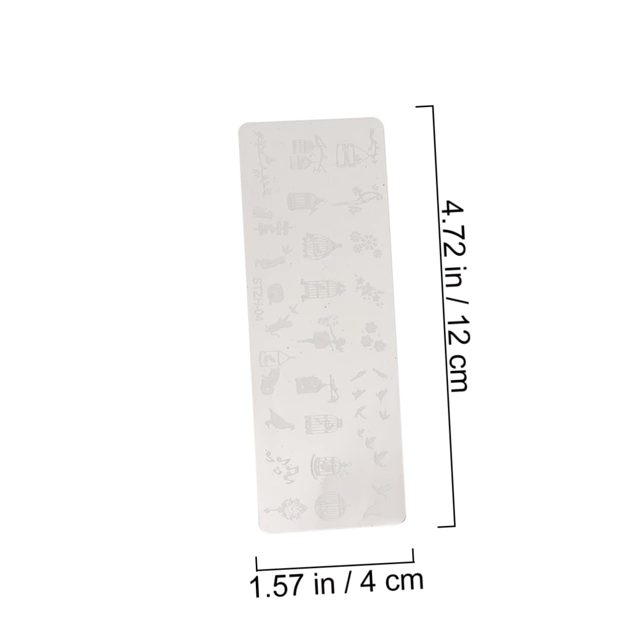 PACKOVE 3 Set Piastre Per Stamping Unghie Acciaio Inossidabile Con Vari Per Decorazioni Manicure Eleganti E Creative 6 Pezzi * 3