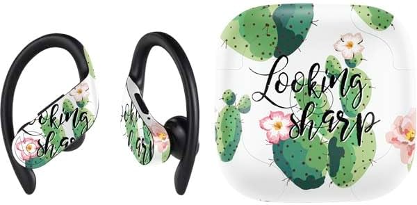 Skinit Decal Audio Skin Compatible with PowerBeats Pro - Succulent Sketch Design