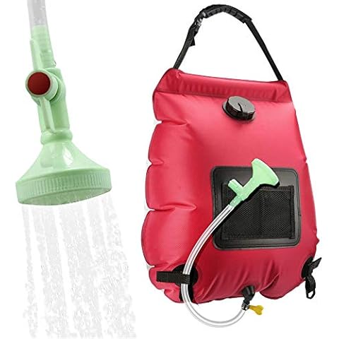 KIPIDA 5 Gallon Portable Solar Shower Bag Cover