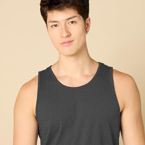 Image of Amazon Essentials Men's Regular-Fit Sleeveless Tank Tops
