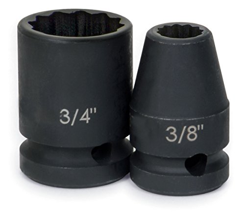 Williams 35512 1/2 Drive 3/8 Standard Impact 12-Point Socket