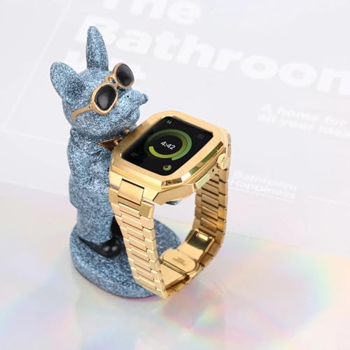 Correa de metal para Apple Watch con eslabones de acabado pulido 3