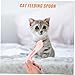 FONDOTIN 1set Pet Can Lids Reusable Cat Food Covers TPR Material Pet Food Can Opener Scoop