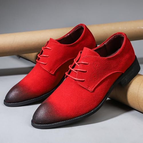 Men's Casual Oxford Business Dress Shoes: Leather Slip - on Loafers for Walking, Driving & Office, Comfortable, Breathable & Stylish3