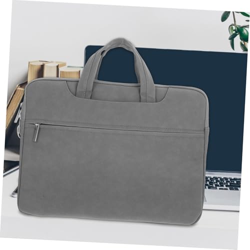 Bolso para portátil de lona SHINEOFI con soporte y funda para mesa de trabajo 6