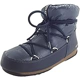 Winterstiefel & Moon Boots Moon-boot Damen W.E. Low Nylon WP Schneestiefel, Blue Denim 006, 36 EU