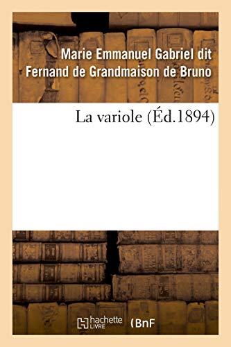 La Variole (French Edition)