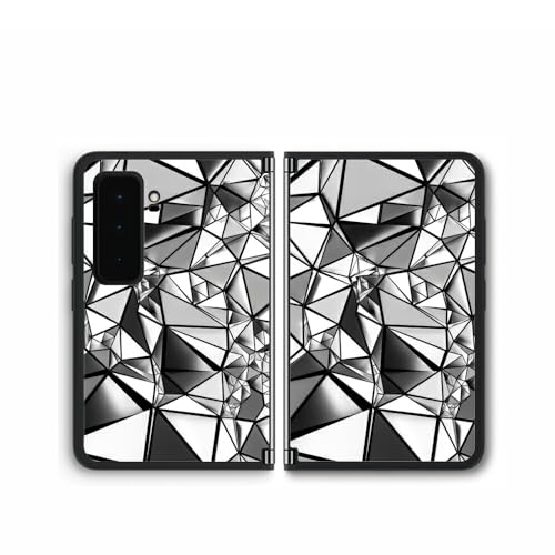 ClearView Surface Duo 2�p �v�����g �w�� �ی� �t�B���� ���{�� Design by YA �􉽊w �� �͗l �O���[ �n