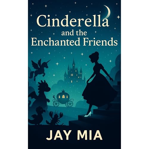 Cinderella and the Enchanted Friends Audiolibro Por JAY MIA arte de portada